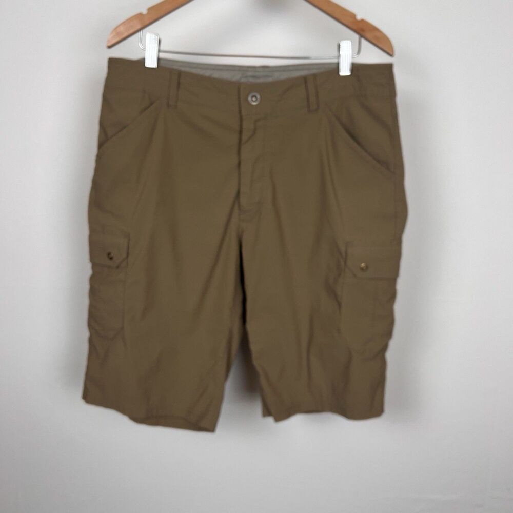 Kuhl Renegade Cargo Shorts Mens 36 Stretch 12” Tan Outdoor Tactical